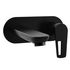 Смеситель для раковины RavSlezak COLORADO CO235CMAT встраиваемый в стену черный