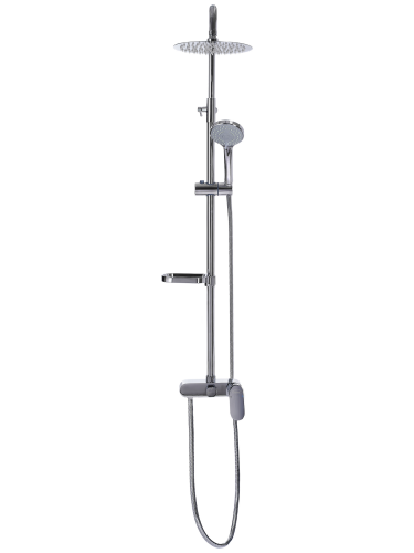 Душевая стойка River CRATER 10000002967 настенная цвет хром