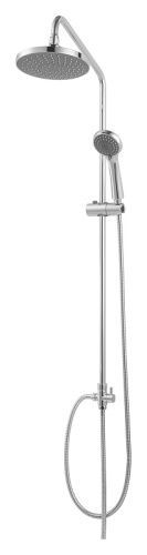 Душевая стойка Bravat Fit D283CP-2-RUS настенная цвет хром