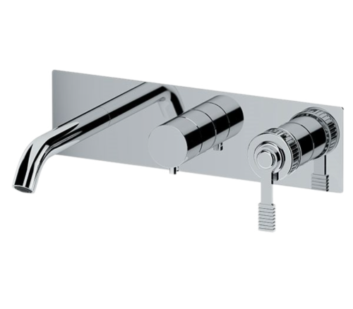 Смеситель для ванны Remer Atelier AL54D3 встраиваемый в стену хром
