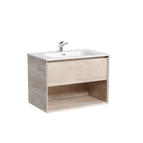 Тумба под раковину Sancos Marmi 1.0 MR1.070EG 70х40 подвесная цвет коричневый