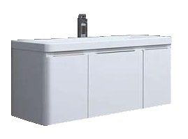 Тумба под раковину Aquaton Шерилл 1A206301SH010 110х50 подвесная цвет белый