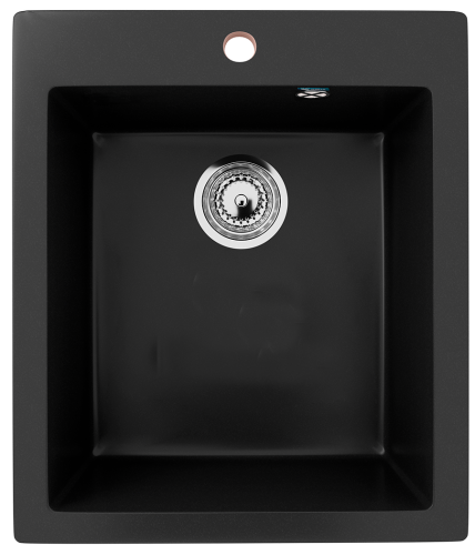 Кухонная мойка Ulgran Classic U-404-344 40х50 цвет черный