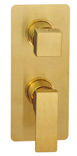 Смеситель для душа Remer Absolute AU92KBBG встраиваемый в стену золото