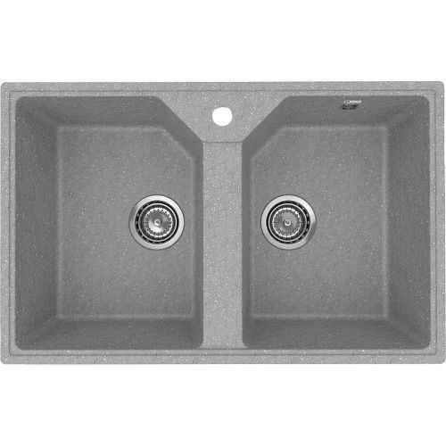 Кухонная мойка Ulgran Practik PR-M 770-003 75х50 цвет серый