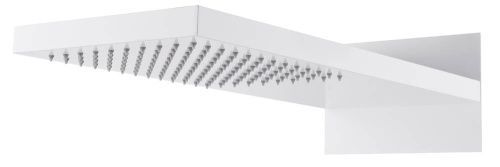 Верхний душ Boheme Fusion 419-MW 25х55 белый