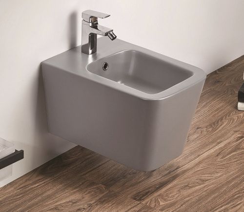 Биде подвесное CeramaLux 5370MH цвет серый