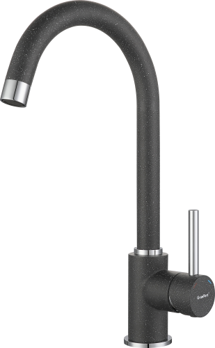 Смеситель для кухни Granfest 3650 графит на мойку графит