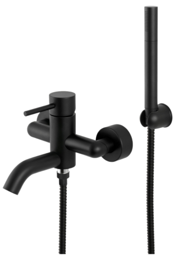Смеситель для ванны Remer X Style X02NO настенный черный