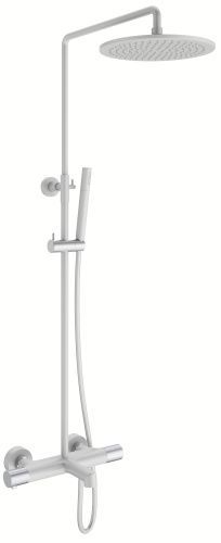 Душевая стойка AltroBagno Intento AltroBagnoIntento030424MW настенная цвет белый