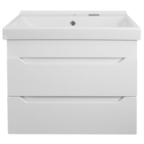 Тумба с раковиной Loranto Аврора CS00085751 60х40 подвесная цвет белый