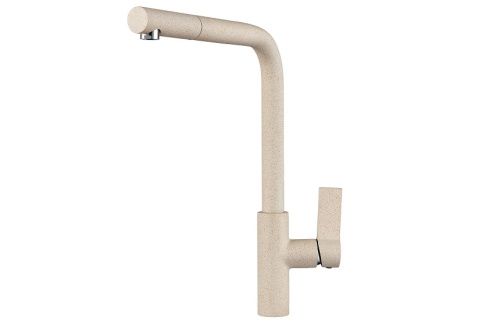 Смеситель для кухни Granula 2502, ПИРИТ на мойку бежевый