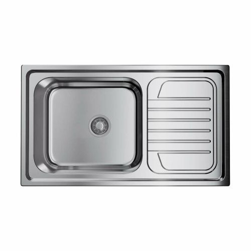 Кухонная мойка Omoikiri Haruna 4993451 85х50 цвет хром поверхность полированная