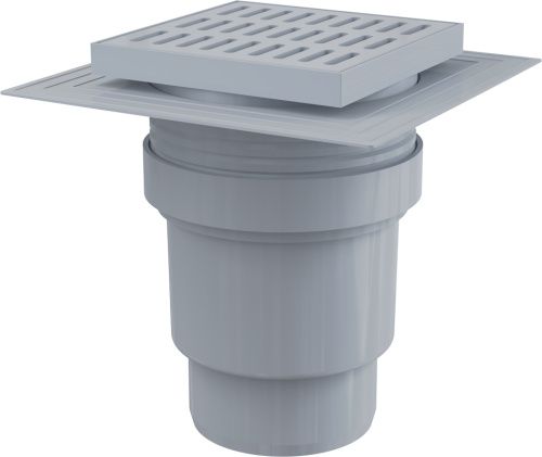 Душевой трап Alcadrain APV11 20х20 серый