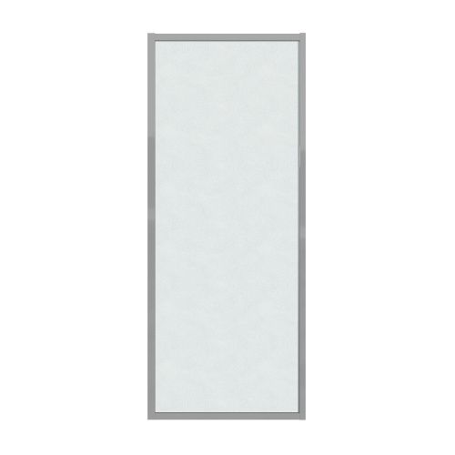 Боковая стенка Grossman Style 200.K33.05.100.10.02 100х195 стекло шиншилла профиль хром