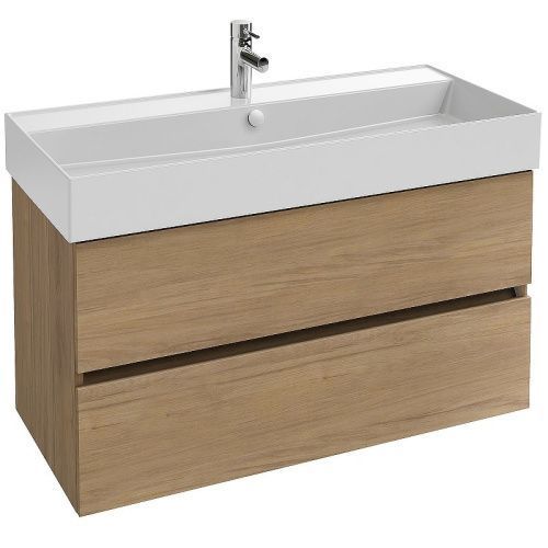 Тумба под раковину Jacob Delafon Tolbiac EB2383-E75 100х50 подвесная цвет коричневый