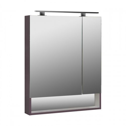 Зеркало-шкаф Roca The Gap Original ZRU9302752 70х90 подвесной цвет фиолетовый