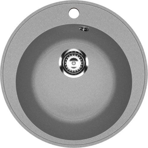 Кухонная мойка Ulgran Practik PR-M 475-003 50х50 цвет серый