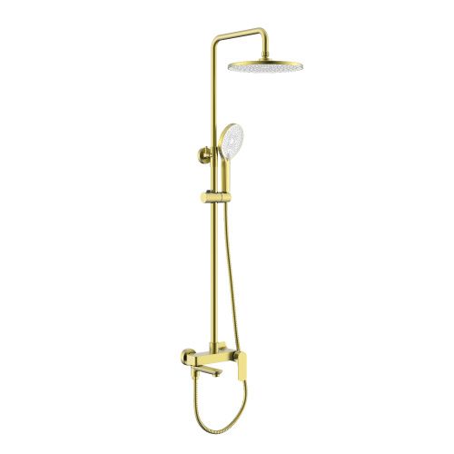 Душевая стойка Raglo R03 R03.24.03 настенная цвет золото