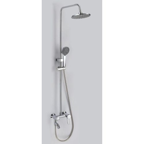 Душевая стойка D-Lin D10A16 настенная цвет хром