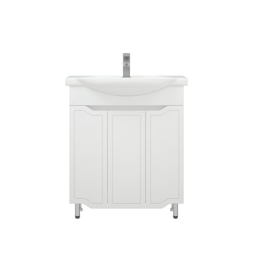 Тумба под раковину Corozo Мирра SD-00001515 70х30 напольная цвет белый