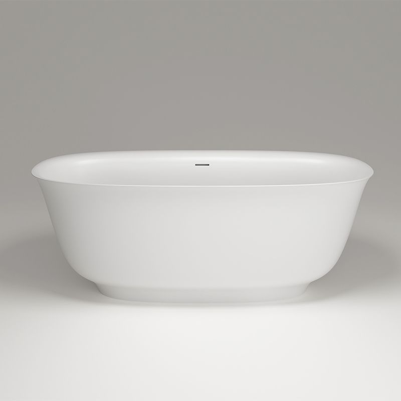 Ванна из искусственного камня Plumberia Selection Seta SETA 170BO 170х75 отдельностоящая овальная с ножками