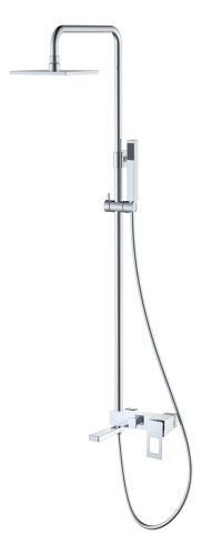 Душевая стойка Boheme Q 148-CRCR настенная цвет хром