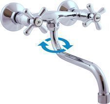 Смеситель для кухни RavSlezak MK101.5/21 настенный хром