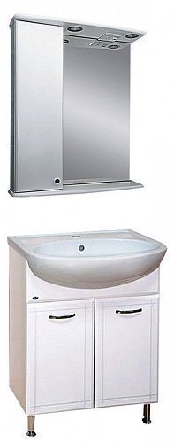 Тумба под раковину Misty Уют Э-Уют01060-01Пр 60х30 напольная цвет белый - фото 2