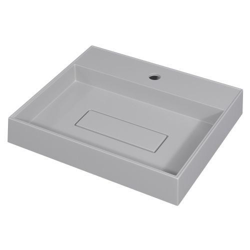 Раковина из искусственного камня Uperwood Tanos Quartz 291030048 50х40 накладная цвет белый