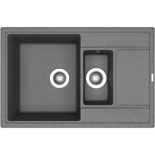 Кухонная мойка Florentina Липси 780_К 20.250.D0780.102 80х50 цвет серый поверхность матовая