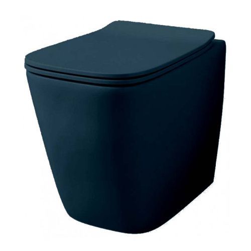 Чаша унитаза приставная Artceram A16 ASV004 36 00 цвет синий без сиденья душевой смыв