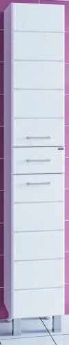 Шкаф-пенал СанТа Омега 507001 30х190 напольный цвет белый