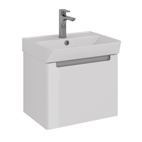 Тумба под раковину LeMark Buno mini LM05BM50T 50х40 подвесная цвет белый