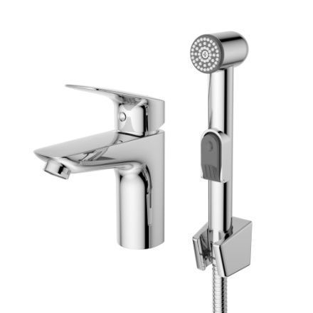 Смеситель BelBagno DUE DUE-LVM/HGN-CRM-W0 на раковину хром