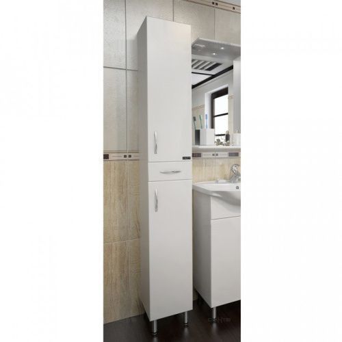 Шкаф-пенал СанТа Стандарт 501002 30х180 напольный цвет белый