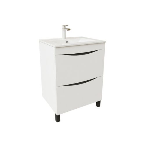 Тумба с раковиной Iddis Cloud CLO60WFi95K 60х50 напольная цвет белый