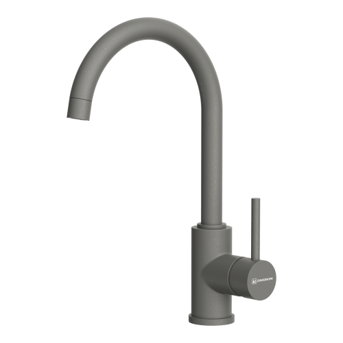 Смеситель для кухни Omoikiri Shinagawa 4974107 на мойку серый