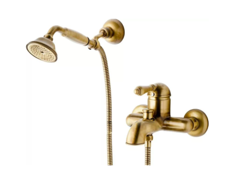 Смеситель Nicolazzi El Capitan 3401 BZ 75 настенный бронза