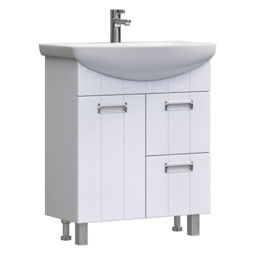 Тумба под раковину Vigo Diana tn.DIA.BAL.70.1D.2Y 70х30 напольная цвет белый