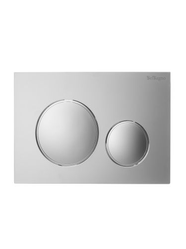 Клавиша смыва механическая BelBagno BB-17C-IN цвет сатин