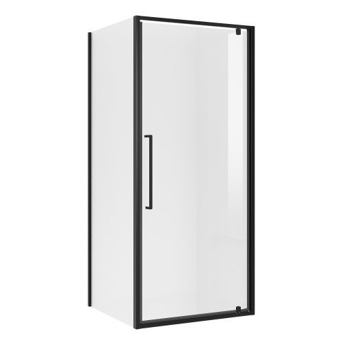 Душевой уголок Niagara Nova NG-85-10AB-A90B-34 100х90 стекло прозрачное профиль черный без поддона