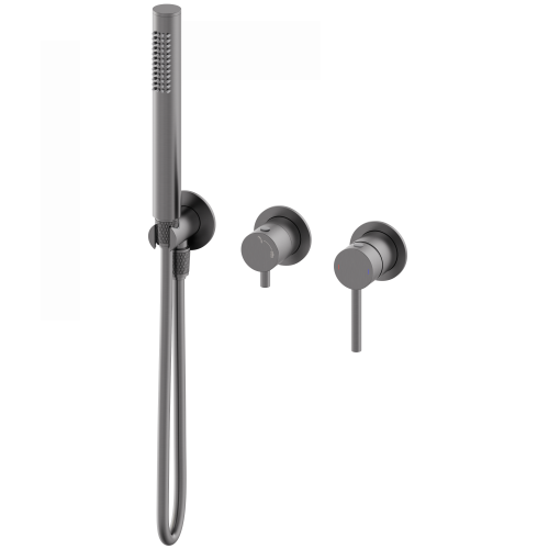 Смеситель для душа Wonzon & Woghand Stick WW-838017-BGM встраиваемый в стену серый