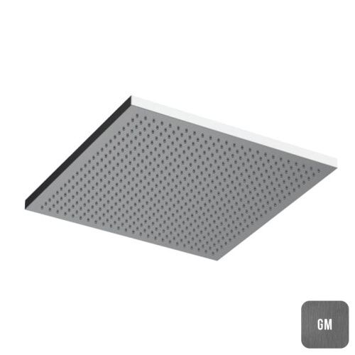 Верхний душ Almar Velvet Rain E044278.GM оружейная сталь