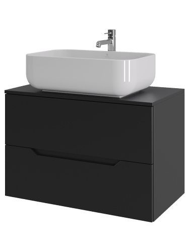 Тумба с раковиной Orange Line Li-80TubMDF+B03-600W 80х50