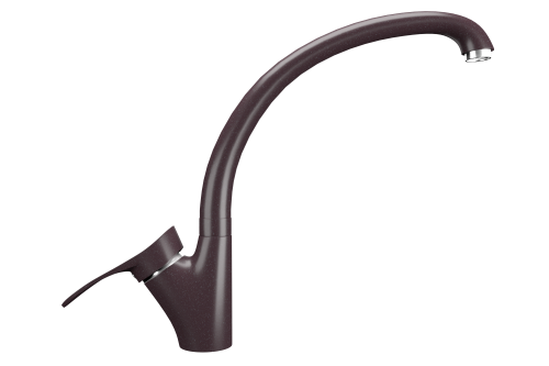 Смеситель для кухни Ulgran Classic U-001-345 на мойку коричневый