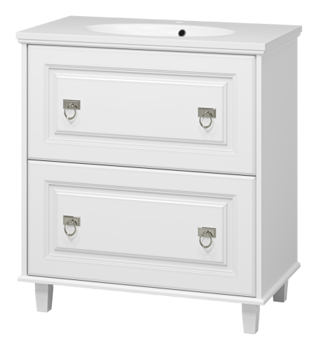 Тумба под раковину Misty Версаль П-Вер07080-0112Я 80х50 напольная цвет белый