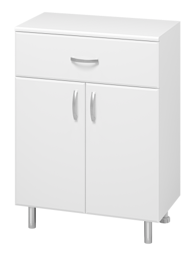 Тумба Misty Э-Люс07060-011Бк 60х35х72 напольная цвет белый