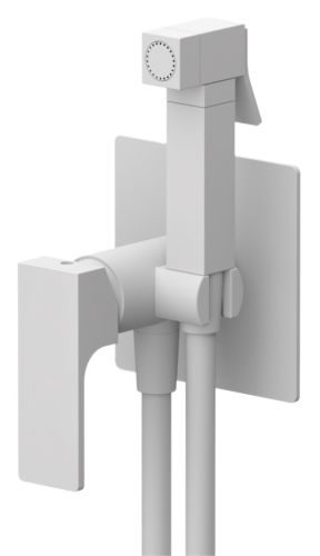 Гигиенический душ со смесителем Remer AU65BO белый