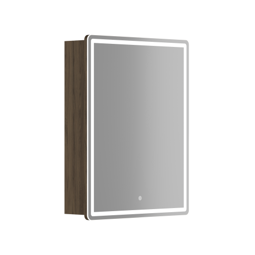 Зеркало-шкаф Sancos Mirror MI60ECH 60х70 подвесной цвет коричневый